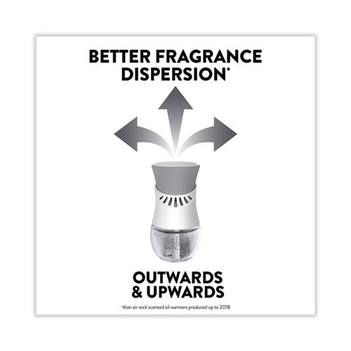 Image of Air Wick® 62338-78297 Scented Oil Refill, Lavender And Chamomile, 0.67 Oz, 8/carton