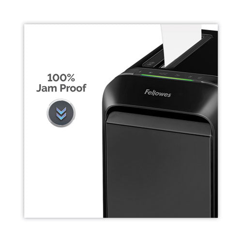Image of Fellowes® 5501701 Powershred Lx190 Cross-Cut Shredder, 20 Manual Sheet Capacity