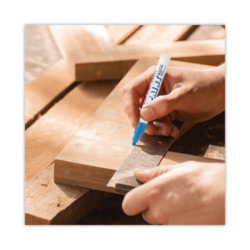 Image of uni®-Paint 63603 Permanent Marker, Medium Bullet Tip, Blue