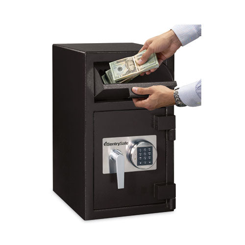 Image of SentryÂ® Safe Digital Depository Safe, Extra Large, 1.3 Cu Ft, 14w X 15.6d X 24h, Black
