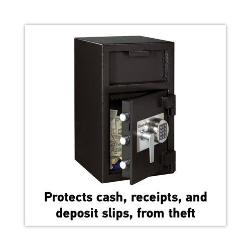 Image of SentryÂ® Safe Digital Depository Safe, Extra Large, 1.3 Cu Ft, 14w X 15.6d X 24h, Black