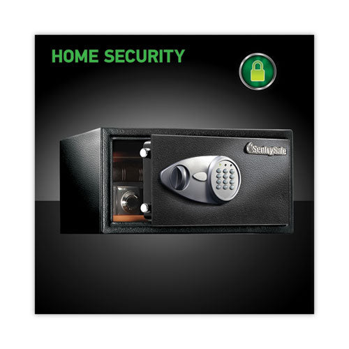 Image of Sentry® Safe X105 Electronic Lock Security Safe, 1 Cu Ft, 16.94w X 14.56d X 8.88h, Black