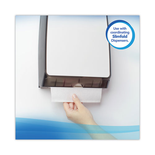 Image of Scott® 04442 Slimfold Towels, 1-Ply, 7.5 x 11.6, White, 90/Pack, 24 Packs/Carton