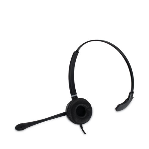 Image of Spracht HSWDUSB1 HS-WD-USB-1 Monaural Over The Head Headset, Black