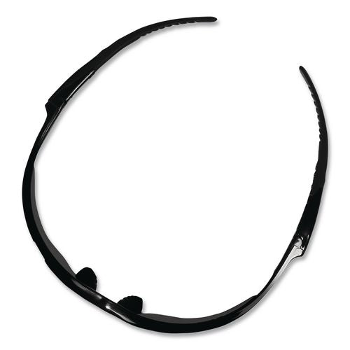 Image of KleenGuard KCC 22475 Nemesis Safety Glasses, Black Half Frame, Smoke Dual Lens