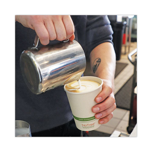 Image of World Centric® CUSU8 Notree Paper Hot Cups, 8 Oz, Natural, 1,000/carton