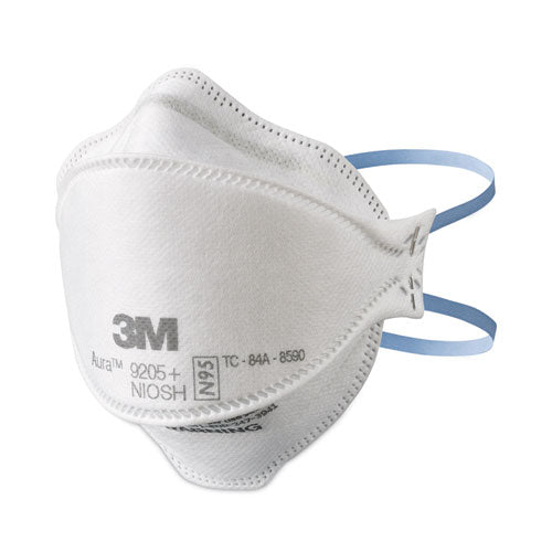 Image of 3M 9205PH-20-DC Aura Particulate Respirator 9205+, N95, One Size Fits All, 20/Pack