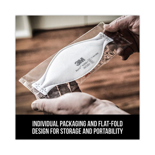 Image of 3M 9205PH-20-DC Aura Particulate Respirator 9205+, N95, One Size Fits All, 20/Pack