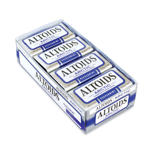 Image of Altoids® 876774 Arctic Peppermint Mints, 1.2 oz, 8 Tins/Pack