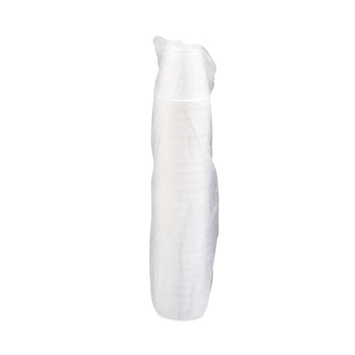 Image of Dart® 8J8 Foam Drink Cups, 8 Oz, White, 25/bag, 40 Bags/carton