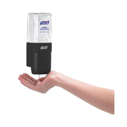 Image of PURELL® 4424-D6 Es1 Hand Sanitizer Dispenser Starter Kit, 450 Ml, 3.12 X 5.88 X 5.81, Graphite, 6/carton