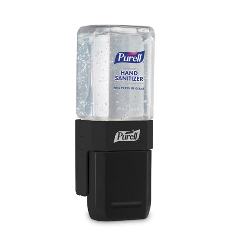 Image of PURELL® 4424-D6 Es1 Hand Sanitizer Dispenser Starter Kit, 450 Ml, 3.12 X 5.88 X 5.81, Graphite, 6/carton