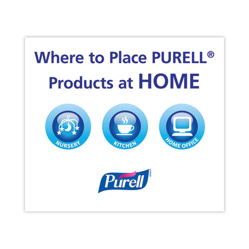 Image of PURELL® 3023-12 Advanced Hand Sanitizer Refreshing Gel, 20 oz Pump Bottle, Clean Scent