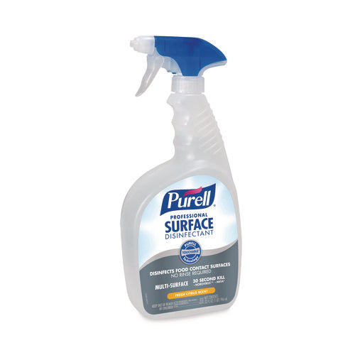 Image of PURELL® 3342-06 Professional Surface Disinfectant, Fresh Citrus, 32 oz Spray Bottle, 6/Carton
