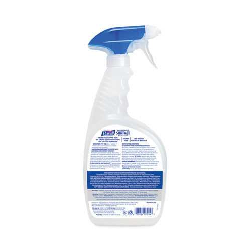 Image of PURELL® 3341-06-RTL Foodservice Surface Sanitizer3, Fragrance Free, 32 oz Bottle with Spray Trigger Attached, 6/Carton