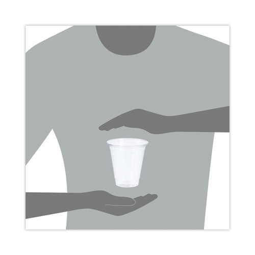 Image of Dart® 12PX Conex Clearpro Plastic Cold Cups, 12 Oz, Clear, 50/sleeve, 20 Sleeves/carton
