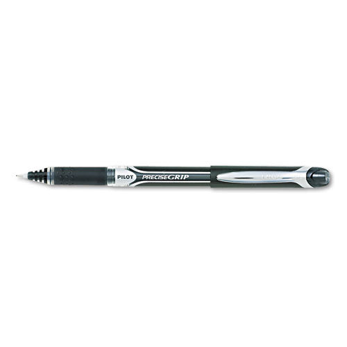 Image of Pilot® 28901 Precise Grip Rollerball Pen, Stick, Bold 1 mm, Black Ink, Black Barrel