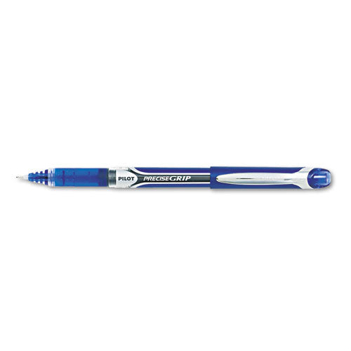Image of Pilot® 28902 Precise Grip Rollerball Pen, Stick, Bold 1 mm, Blue Ink, Blue Barrel
