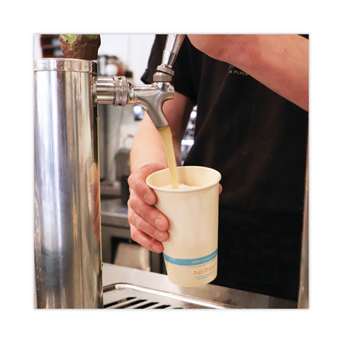 Image of World Centric® CUSU16C Notree Paper Cold Cups, 16 Oz, Natural, 1,000/carton