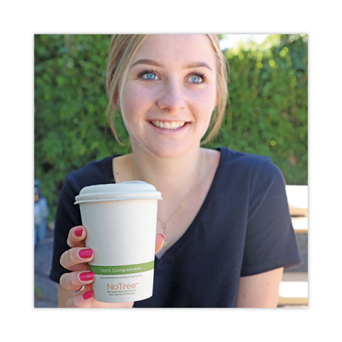 Image of World Centric® CUSU8 Notree Paper Hot Cups, 8 Oz, Natural, 1,000/carton