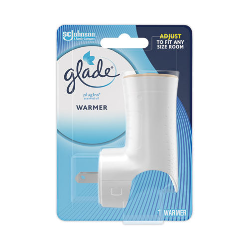 Image of Glade® 334583 Plug-Ins Scented Oil Warmer Holder, 4.45 X 6.25 X 11.45, White