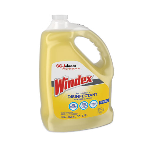 Image of Windex® 682265EA Multi-Surface Disinfectant Cleaner, Citrus, 1 Gal Bottle