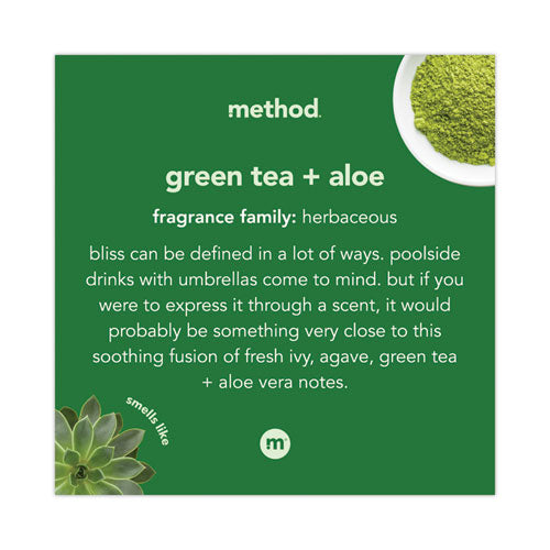 Image of Method® 00362 Foaming Hand Wash, Green Tea and Aloe Scent, 10 oz