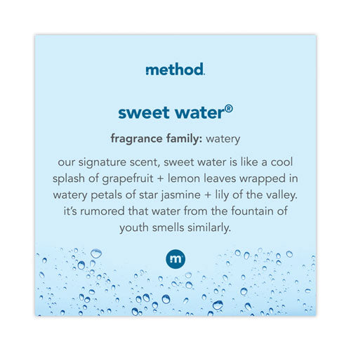 Image of Method® DIA 00034 Gel Hand Wash, Sweet Water Scent, 12 oz, 6/Carton