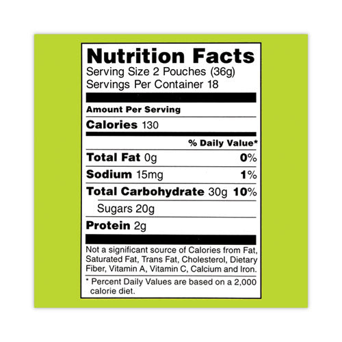 Image of Nickelodeon 479210 SpongeBob Squarepants Giant Krabby Patties Gummy Candy, 0.63 oz Pack, 36/Carton