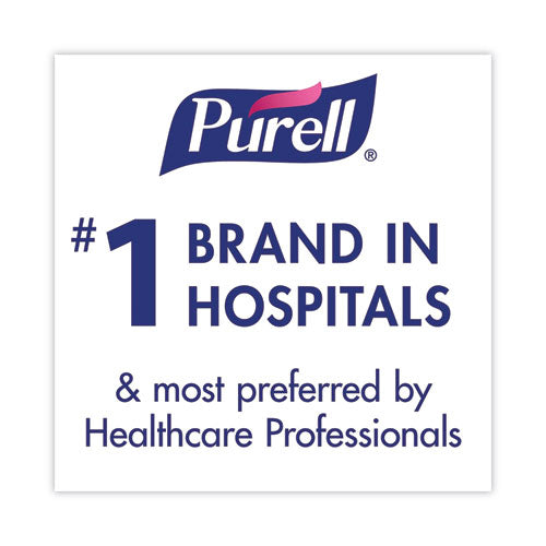 Image of PURELL® 9630-12-125CT-NS Advanced Hand Sanitizer Single Use, Gel, 1.2 mL, Packet, Fragrance-Free, 125/Box