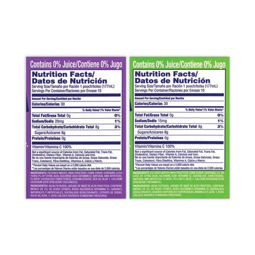 Image of Kool-Aid 4769 Jammers Juice Pouch Variety Pack, 6 oz Pouch, 40/Carton