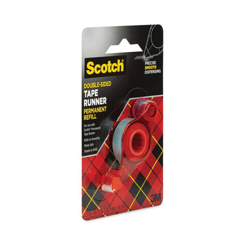Image of Scotch® 6055-R Refill for the Redesigned Scotch 6055 Tape Runner Dispenser, 0.31" x 49 ft, Dries Clear