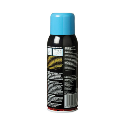 Image of Scotch® 6065 Spray Mount Repositionable Adhesive, 10.25 Oz, Dries Clear