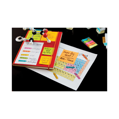 Image of Post-it® Notes Super Sticky 660-SSGRID Grid Notes, Quad Ruled, 4" x 6", White, 50 Sheets/Pad, 6 Pads/Pack