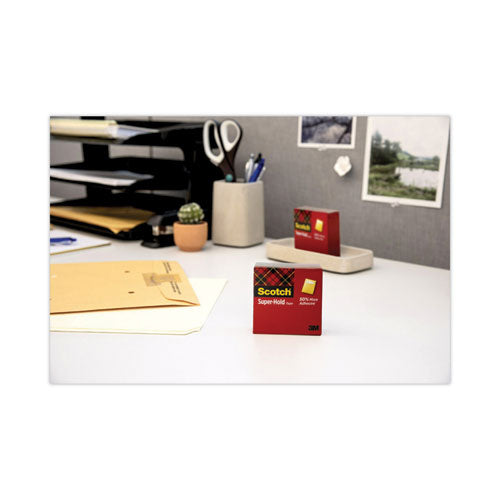 Image of Scotch® 700K6 Super-Hold Tape Refill, 1" Core, 0.75" X 27.77 Yds, Transparent, 6/pack