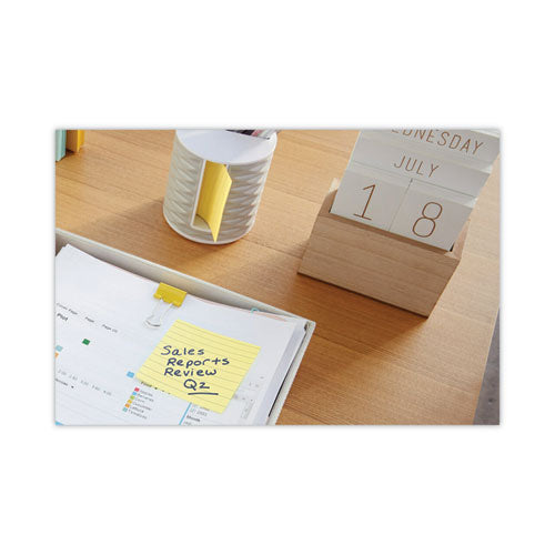 Image of Post-it® Notes 630-6PK Original Pads in Canary Yellow, Note Ruled, 3" x 3", 100 Sheets/Pad, 6 Pads/Pack