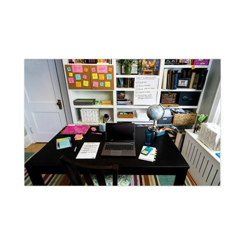 Image of Post-it® Notes Super Sticky 6445-SSP Meeting Notes in Energy Boost Collection Colors, 6" x 4", 45 Sheets/Pad, 8 Pads/Pack