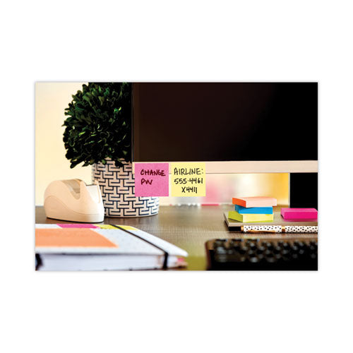 Image of Post-it® Notes Super Sticky 622-10SSCY Pads in Canary Yellow, 1.88" x 1.88", 90 Sheets/Pad, 10 Pads/Pack