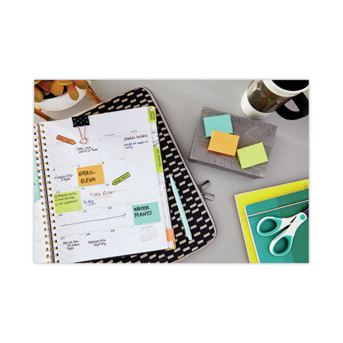 Image of Post-it® Notes 653-24ANVAD Original Pads in Poptimistic Colors, Value Pack, 1.38" x 1.88", 100 Sheets/Pad, 24 Pads/Pack