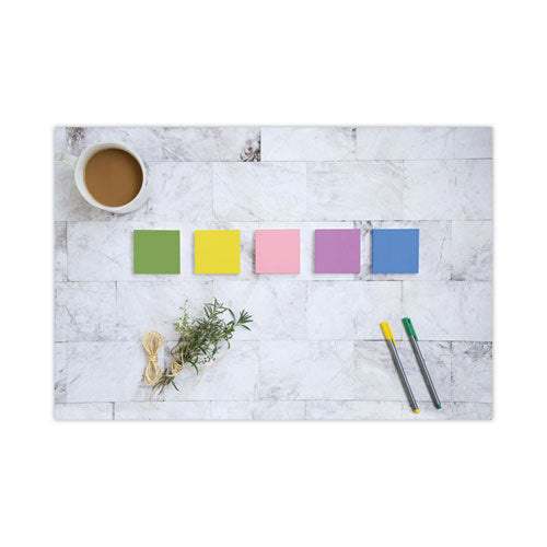 Image of Post-it® Notes 654-14AU Original Pads in Floral Fantasy Collection Colors, Value Pack, 3" x 3", 100 Sheets/Pad, 14 Pads/Pack