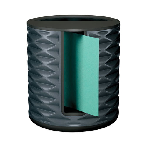 Image of Post-it® Pop-up Notes Super Sticky ABS-330-B Vertical Pop-up Note Dispenser, For 3 x 3 Pads, Black