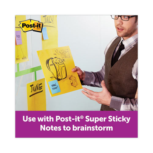 Image of Post-it® Notes Super Sticky BN11G Big Notes, Unruled, (30) Green 11 x 11 Sheets