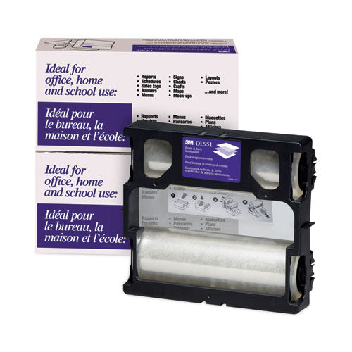 Image of Scotch DL951 Refill For Ls950 Heat-Free Laminating Machines, 5.6 Mil, 8.5" X 100 Ft, Gloss Clear