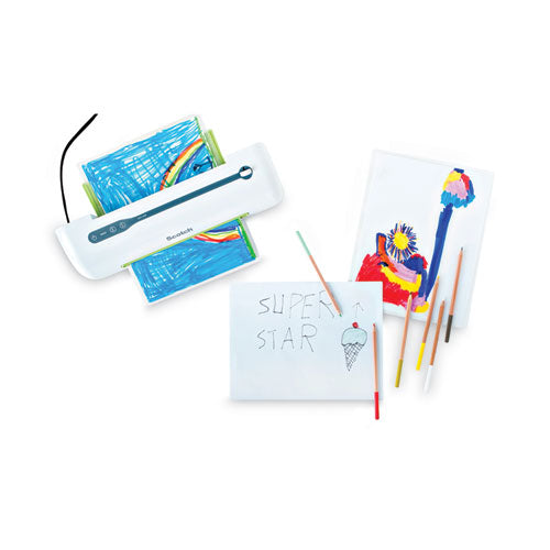 Image of Scotch LS854-25G-WM Self-Sealing Laminating Pouches, 9.5 Mil, 9" X 11.5", Gloss Clear, 25/pack