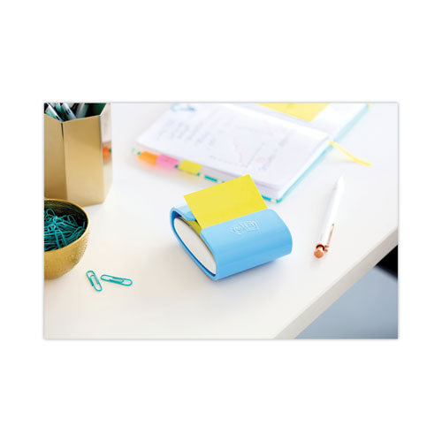 Image of Post-it® Dispenser Notes R330-12AU Original Pop-up Refill Value Pack, 3" x 3", Floral Fantasy Collection Colors, 100 Sheets/Pad, 12 Pads/Pack