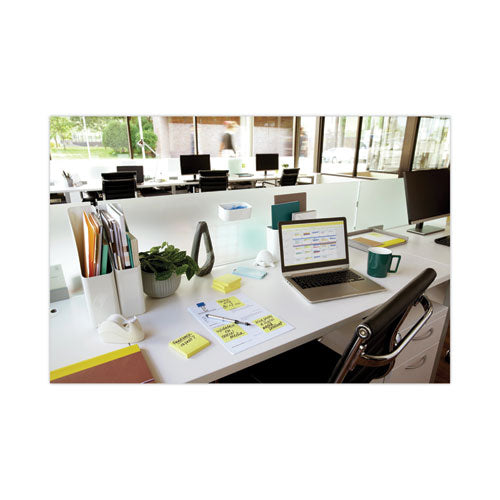Image of Post-it® Dispenser Notes R330-14YWM Original Pop-up Notes Value Pack, 3" x 3", (8) Canary Yellow, (6) Poptimistic Collection Colors, 100 Sheets/Pad, 14 Pads/Pack
