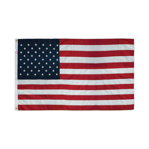 Image of Advantus MBE002460 All-Weather Outdoor U.S. Flag, 60" x 36", Heavyweight Nylon