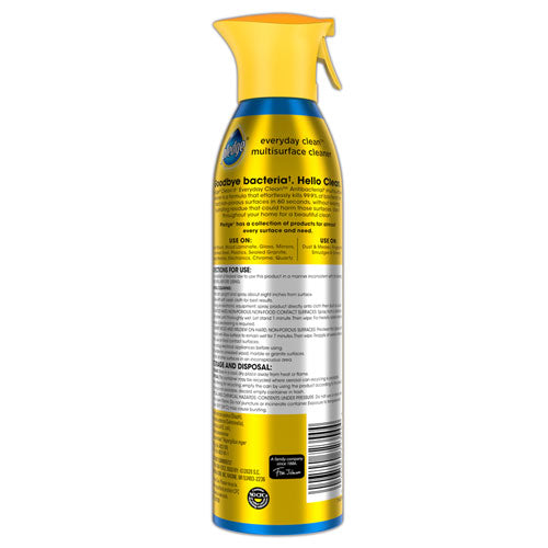 Image of Pledge® 307951 Multi Surface Antibacterial Everyday Cleaner, 9.7 Oz Aerosol Spray, 6/carton