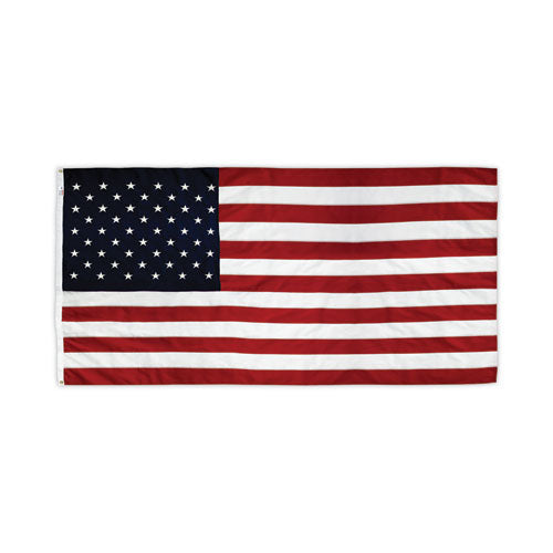 Image of Advantus MBE002270 All-Weather Outdoor U.S. Flag, 96" x 60", Heavyweight Nylon