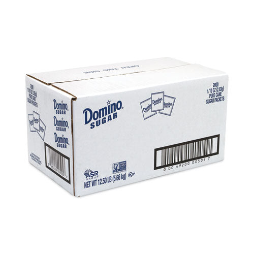 Image of Domino® 5097 Sugar, 0.1 oz Packet, 2,000/Carton